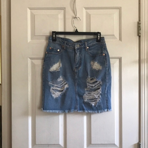forever 21 jean skirt - Picture 2 of 3